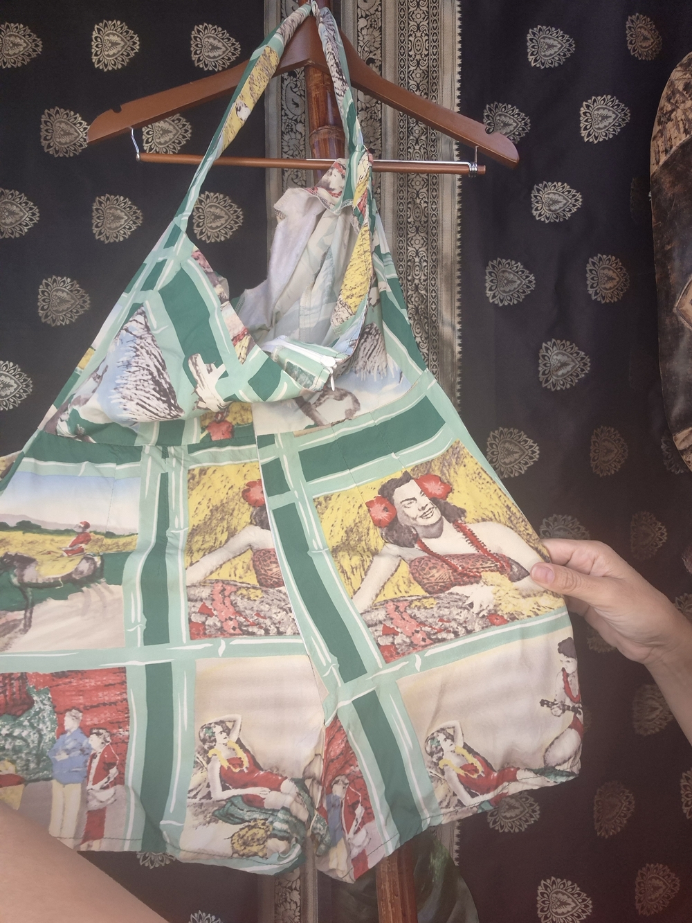 Swankys Repro 40s 50s Style Pinup Romper Playsuit - Picture 4 of 4